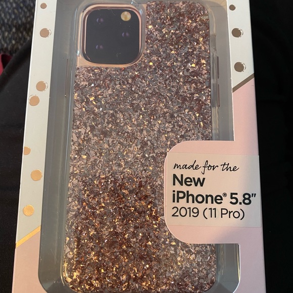 IPhone 11 Pro Glitter Cell Phone Case, 5.8” - Picture 1 of 2